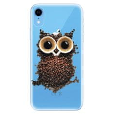 iSaprio Silikonové pouzdro - Owl And Coffee pro Apple iPhone Xr