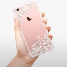 iSaprio Silikonové pouzdro - White Lace 02 pro Apple iPhone 6 Plus