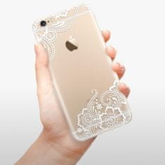 iSaprio Silikonové pouzdro - White Lace 02 pro Apple iPhone 6 Plus