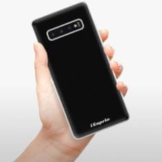 iSaprio Silikonové pouzdro - 4Pure - černý pro SAMSUNG GALAXY S10 PLUS