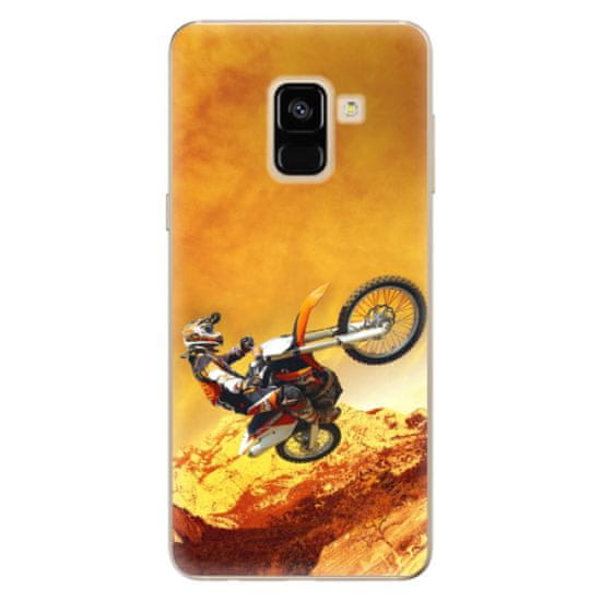 iSaprio Silikonové pouzdro - Motocross pro Samsung Galaxy A8 2018