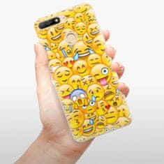 iSaprio Silikonové pouzdro - Emoji pro Huawei Y6 Prime 2018