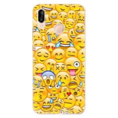 iSaprio Silikonové pouzdro - Emoji pro Huawei P20 Lite