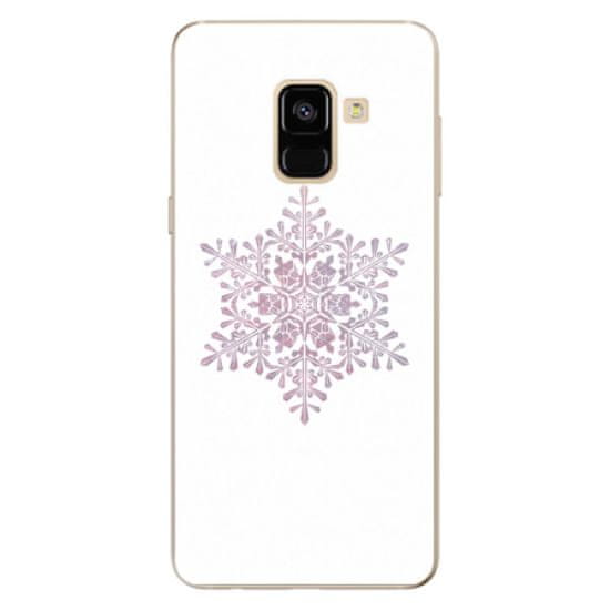 iSaprio Silikonové pouzdro - Snow Flake pro Samsung Galaxy A8 2018