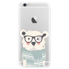 iSaprio Silikonové pouzdro - Bear with Scarf pro Apple iPhone 6 Plus