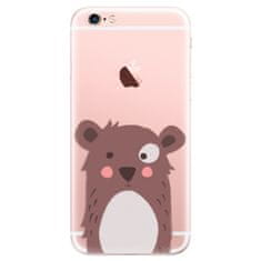 iSaprio Silikonové pouzdro - Brown Bear pro Apple iPhone 6 Plus