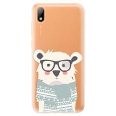 iSaprio Silikonové pouzdro - Bear with Scarf pro Huawei Y5 2019