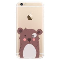 iSaprio Silikonové pouzdro - Brown Bear pro Apple iPhone 6 Plus