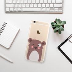 iSaprio Silikonové pouzdro - Brown Bear pro Apple iPhone 6 Plus