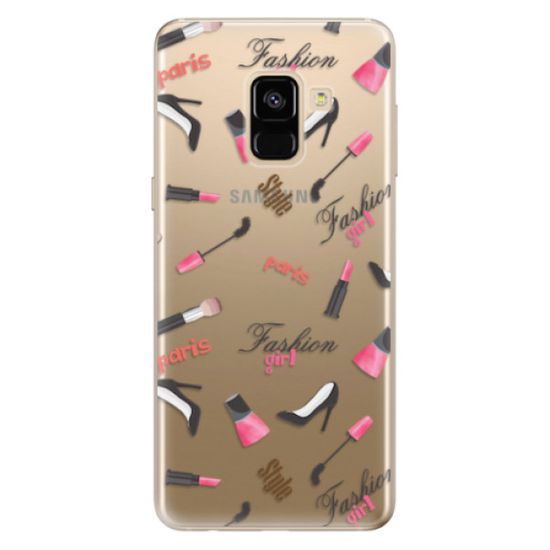 iSaprio Silikonové pouzdro - Fashion pattern 01 pro Samsung Galaxy A8 2018