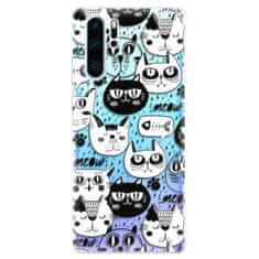 iSaprio Silikonové pouzdro - Cat pattern 03 pro Huawei P30 Pro