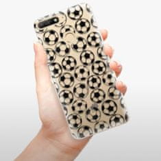 iSaprio Silikonové pouzdro - Football pattern - black pro Huawei Y6 Prime 2018