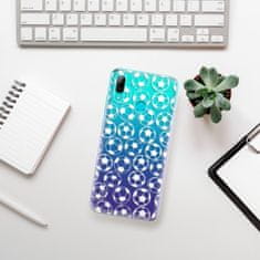 iSaprio Silikonové pouzdro - Football pattern - white pro Huawei P Smart 2019