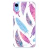 Silikonové pouzdro - Feather Pattern 10 pro Apple iPhone Xr