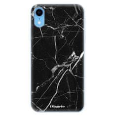 iSaprio Silikonové pouzdro - Black Marble 18 pro Apple iPhone Xr