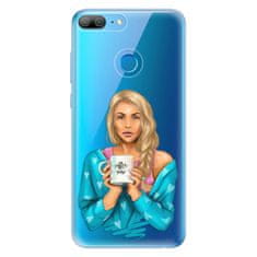 iSaprio Silikonové pouzdro - Coffe Now - Blond pro Honor 9 Lite