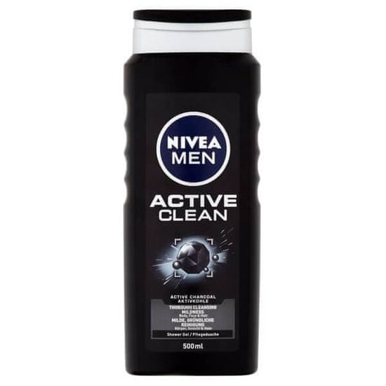 Nivea SPRCHOVÝ GEL 500 ML MEN ACTIVE CLEAN