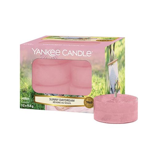 Yankee Candle Svíčky čajové , Snění za slunečného dne, 12 ks