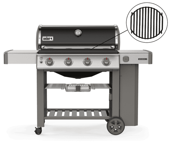 Weber Plynový gril Genesis® II E-410 GBS černý