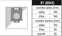 Jolly - MaT Elektra Sáčky do vysavače E1