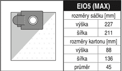 Jolly - MaT Elektra Sáčky do vysavače EIO5MAX