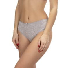 Lama Dámské kalhotky BIKINI L-400BI-03EX 3-pack šedá melanž XXL