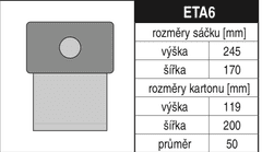 Jolly - MaT Elektra Sáčky do vysavače ETA6