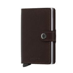 Secrid Kožená peněženka SECRID Miniwallet Original SECRID M-Dark Brown