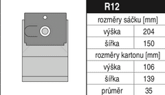 Jolly - MaT Elektra Sáčky do vysavače R 12