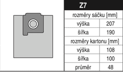 Jolly - MaT Elektra Sáčky do vysavače Z 7