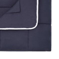 Greatstore 3dílná sada zimních lůžkovin textil antracitová 200x220/80x80cm