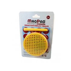 MagPad Magnetická kreslící tabulka Magpad Round cestovní - Červená