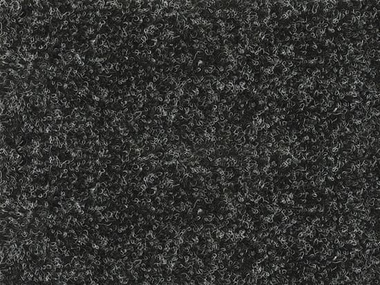 AKCE: 270x580 cm Metrážový koberec Santana 50 černá s podkladem gel, zátěžový (Rozměr metrážního produktu Bez obšití)