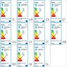 Vidaxl Zápustná LED svítidla pro schody 6 ks 44x111x56 mm