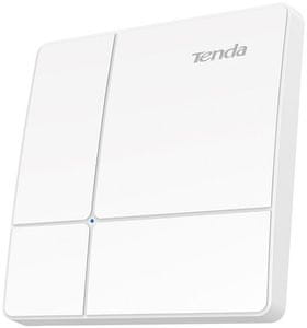 výkonný dvoupásmový bezdrátový přístupový bod tenda i24 2.4 5 ghz base tx poe 500 m2 pokrytí do menších firem i kaváren všesměrové vnitřní antény mu-mimo technologie napajení přes ethernet 12 vdc ieee 802.11a b g n ac