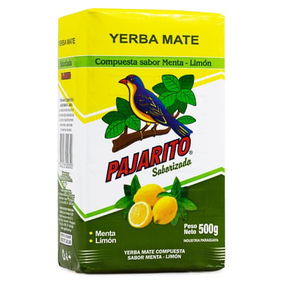 Pajarito Čaj maté - Menta Lemon, 500g