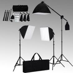 Greatstore Foto studio set se softboxy a pozadím