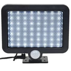 Greatstore Solární lampa s čidlem pohybu LED světla bílá