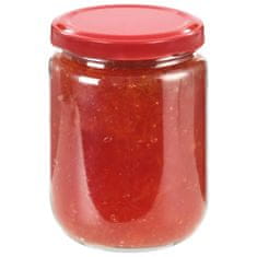 Vidaxl Zavařovací sklenice s červenými víčky 48 ks 230 ml