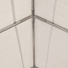 Greatstore Zahradní altán PVC 3 x 4 m modrý a bílý