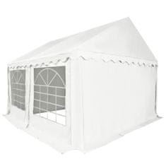 Greatstore Zahradní altán PVC 3 x 4 m bílý