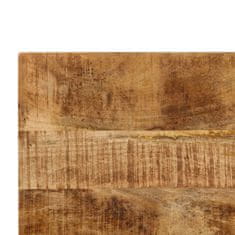 Greatstore Jídelní stůl 120 x 60 x 76 cm masivní mangovníkové dřevo