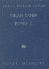 Milan Exner: Poesie Z