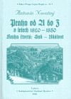 Antonín Novotný: Praha od A do Z v letech 1820-1850. Kniha čtvrtá: Sad - Událost