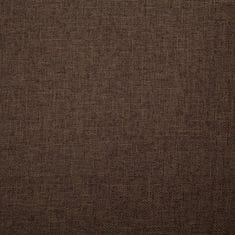 Greatstore Lavice 139,5 cm hnědá polyester