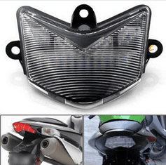 SEFIS Zadní světlo LED Kawasaki ZX-10R 2004-2005 kouřové