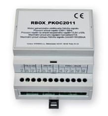 Korado R-BOX - modul galvanického oddělení signálu, připraveno pro instalaci na DIN lištu