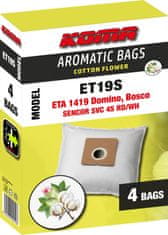 KOMA ET19S AROMATIC BAGS COTTON FLOWER - ETA Domino 1419, 4ks