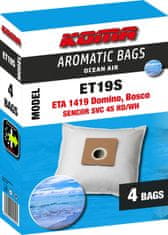 KOMA ET19S AROMATIC BAGS OCEAN AIR - ETA Domino 1419, 4ks