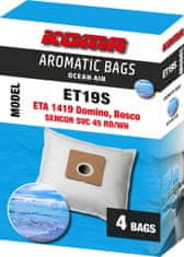 KOMA ET19S AROMATIC BAGS OCEAN AIR - ETA Domino 1419, 4ks